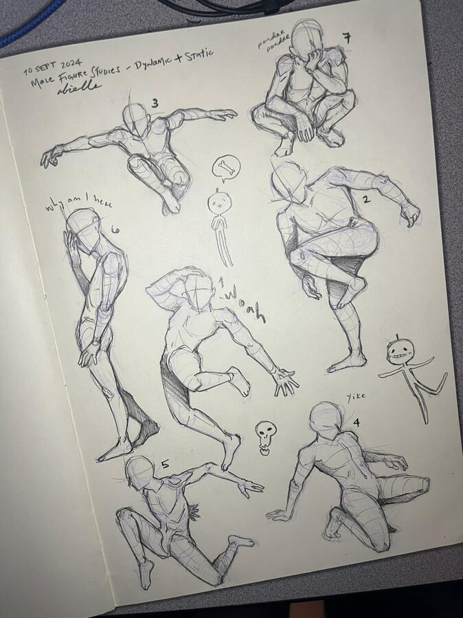 male figure study